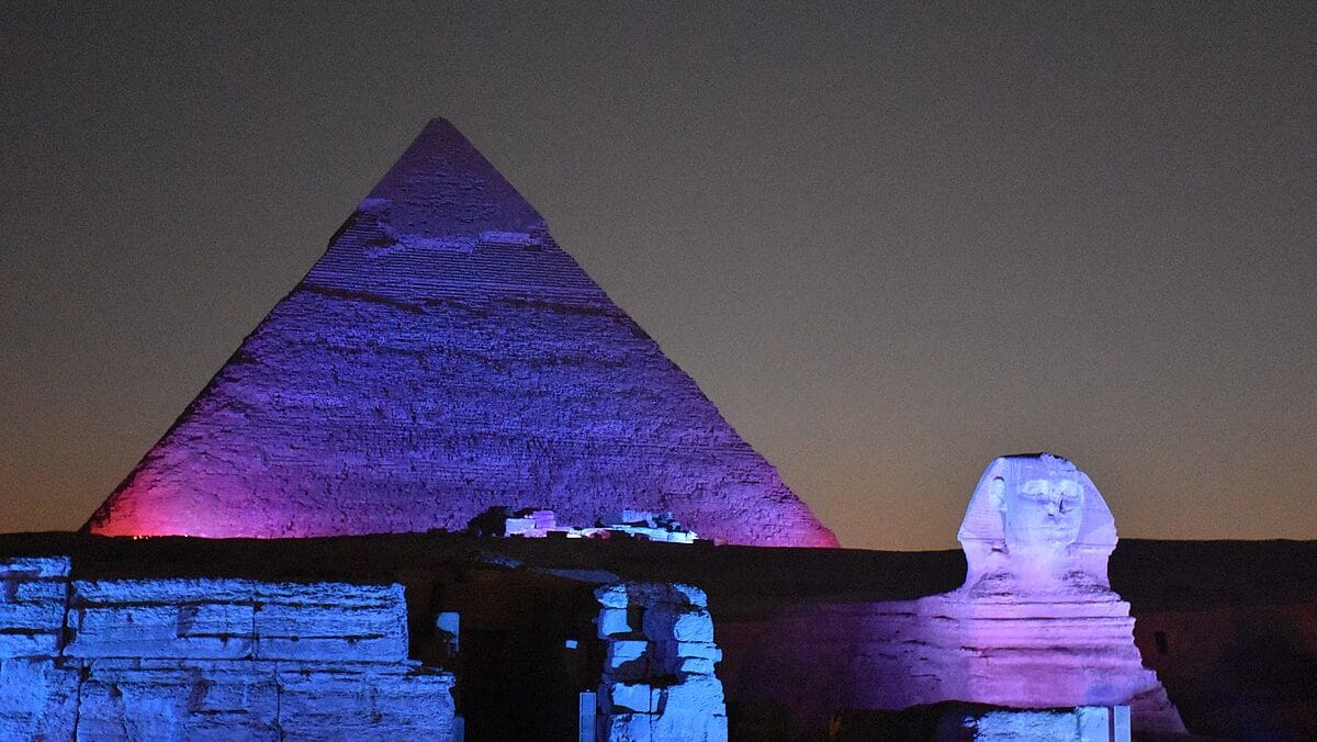 Sound & Light Show at Giza