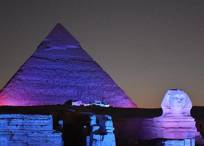 Sound & Light Show at Giza